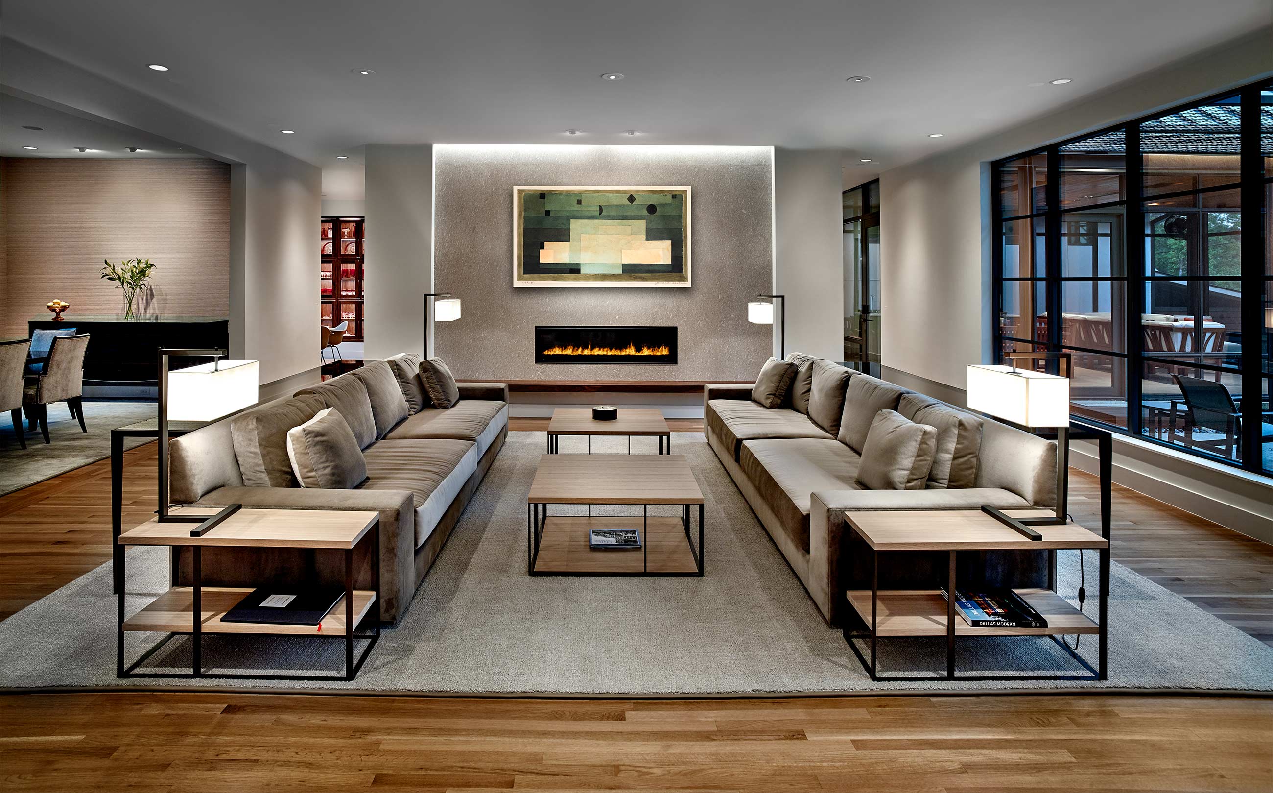 interiors and interior design |  contemporary furnishings |  contemporary living